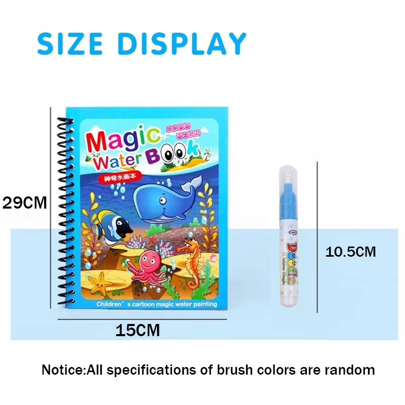 1 adet Yeniden Kullanılabilir  - Reusable Water Magic Coloring Book incelemesi ve fiyatı