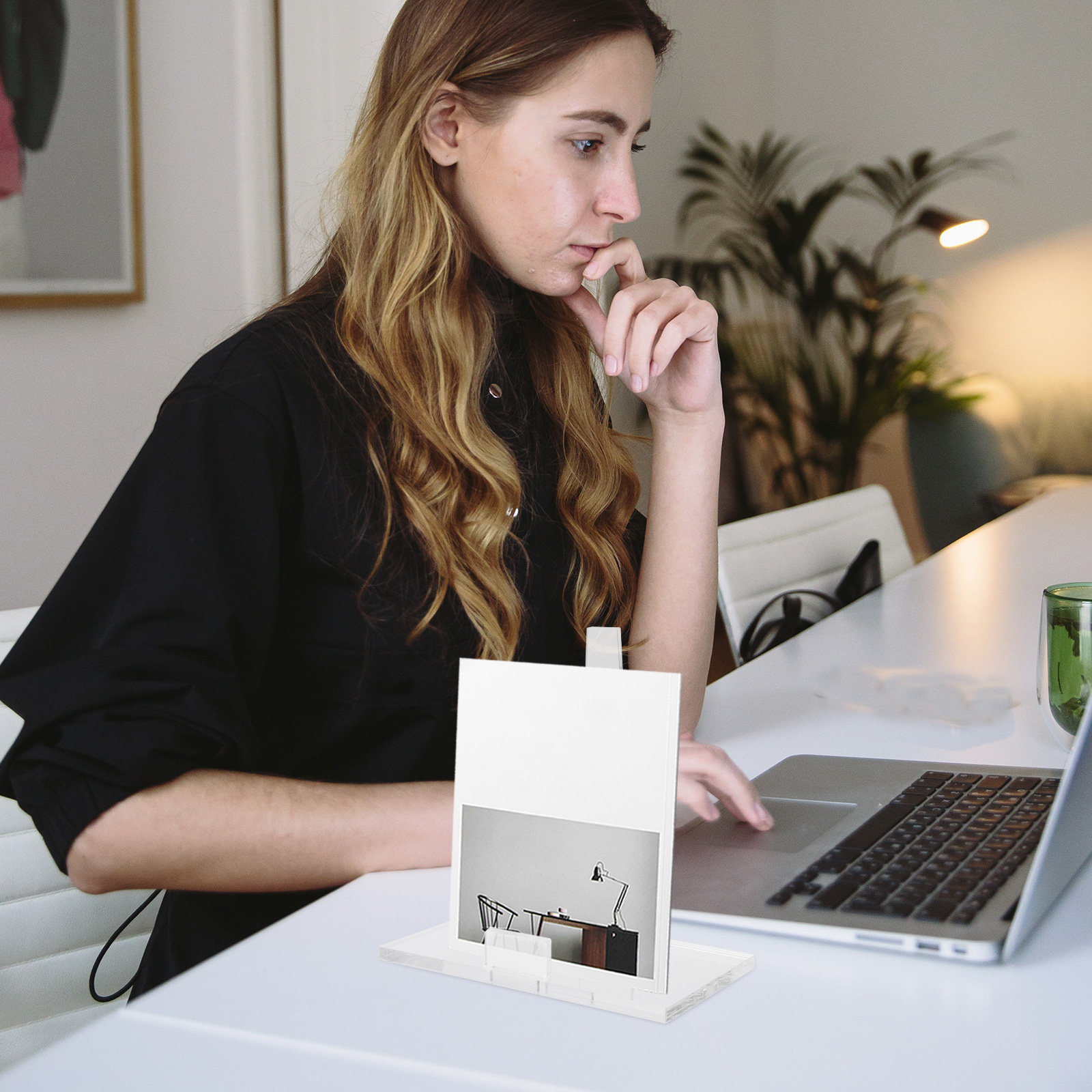 Taşınabilir, Küçük, Şeffaf Akr - Clear Acrylic Book Stand Holder incelemesi ve fiyatı