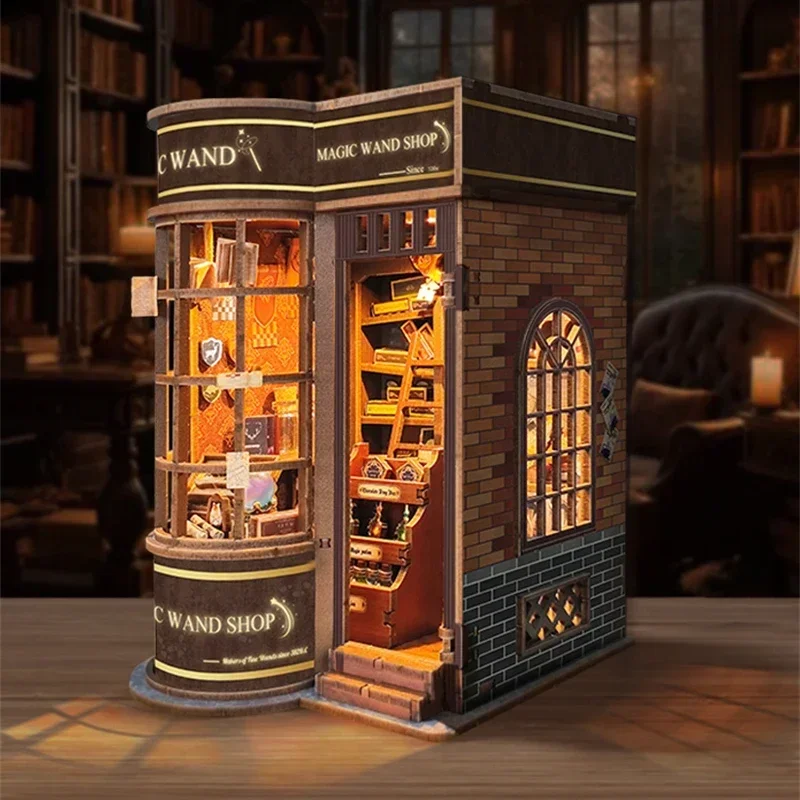 Kendin Yap Ahşap Minyatür Mode - Diy Wooden Book Nook Kit Shelf Insert incelemesi ve fiyatı