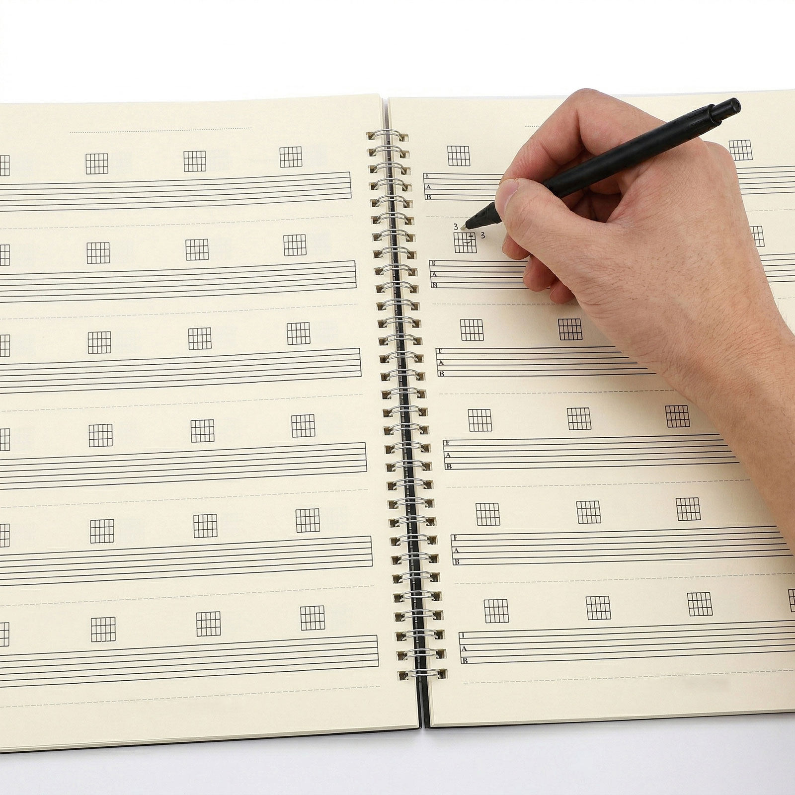 2 Adet Gitar Tab Not Defteri,  - Blank Sheet Music Notebook incelemesi ve fiyatı