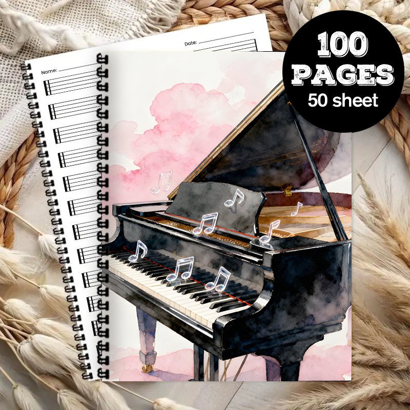 A4 Boyutu, Müzik Defteri, Çok  - Blank Sheet Music Notebook incelemesi ve fiyatı