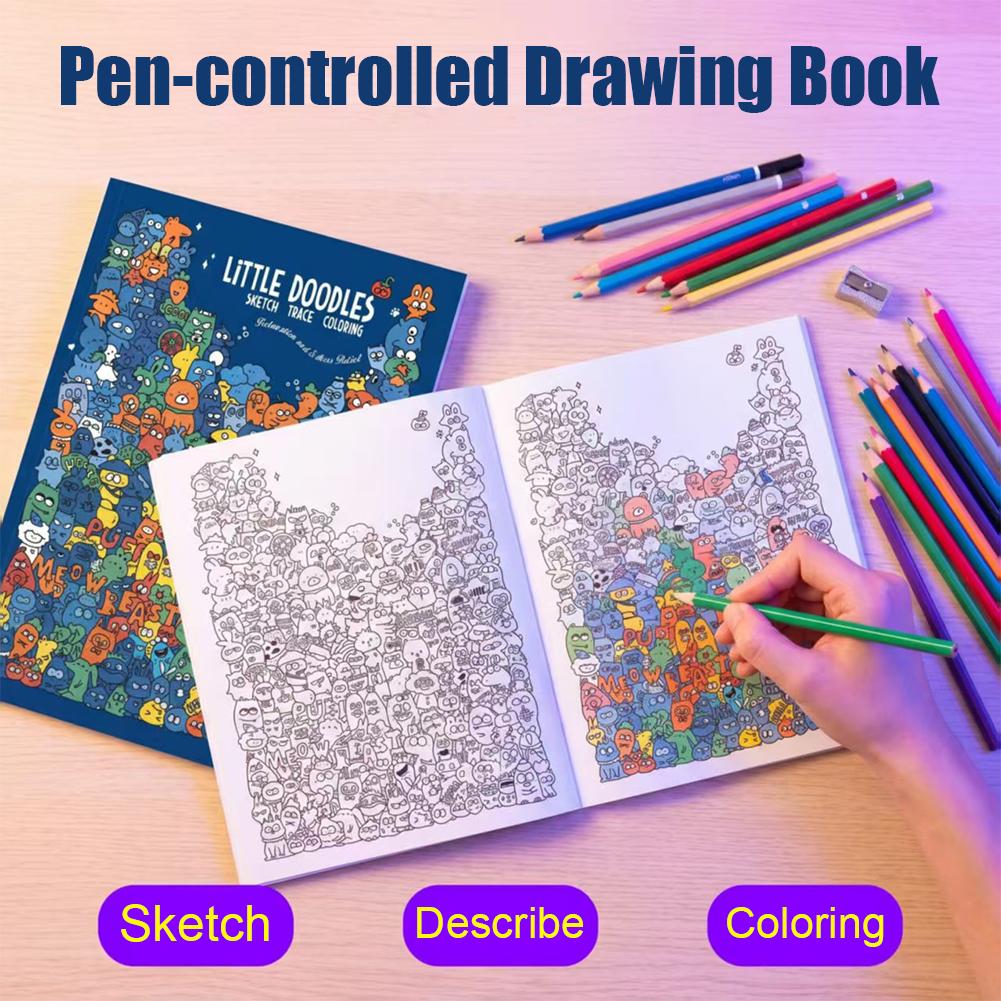 Çizim ve Boyama Kitabı, Küçük  - Adult Coloring Book Stress Relief incelemesi ve fiyatı