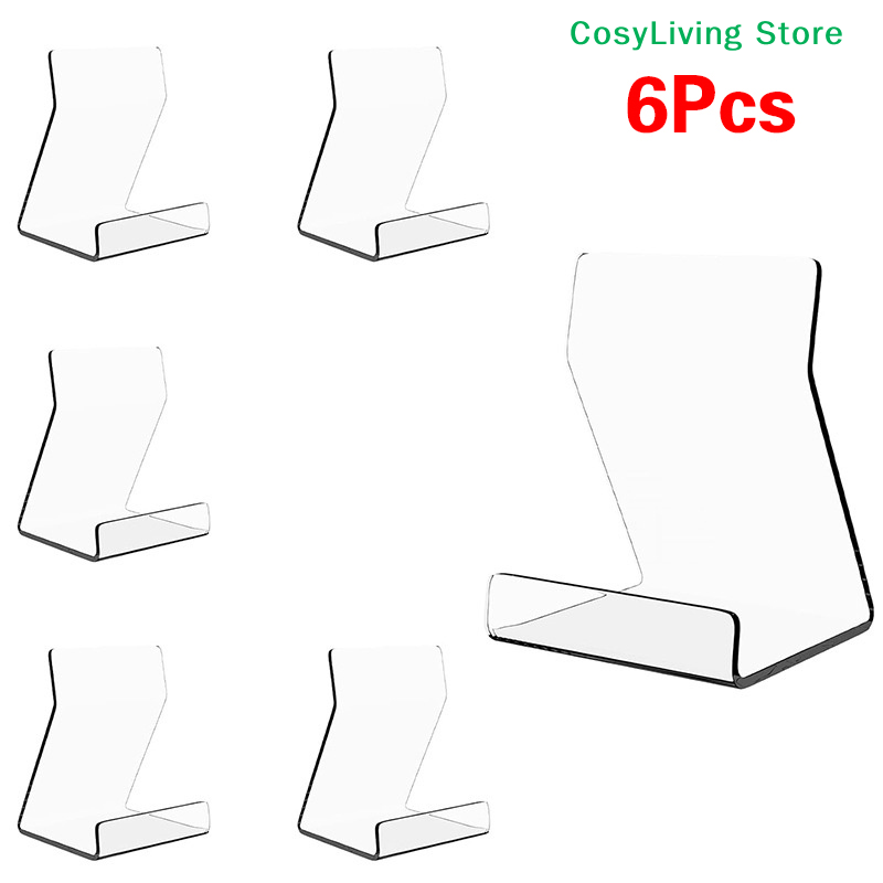 1/2/6 adet şeffaf masaüstü akr - Clear Acrylic Book Stand Holder incelemesi ve fiyatı